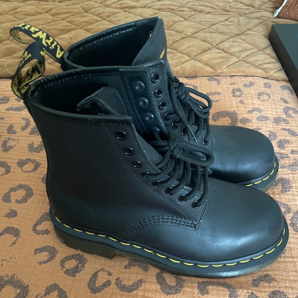 1460 Steel Toe Doc Martens EUC